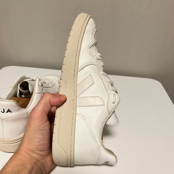 VEJA V-10 CWL SNEAKERS FULL WHITE WOMEN'S US 10 EU 41 - Picture 7 of 14
